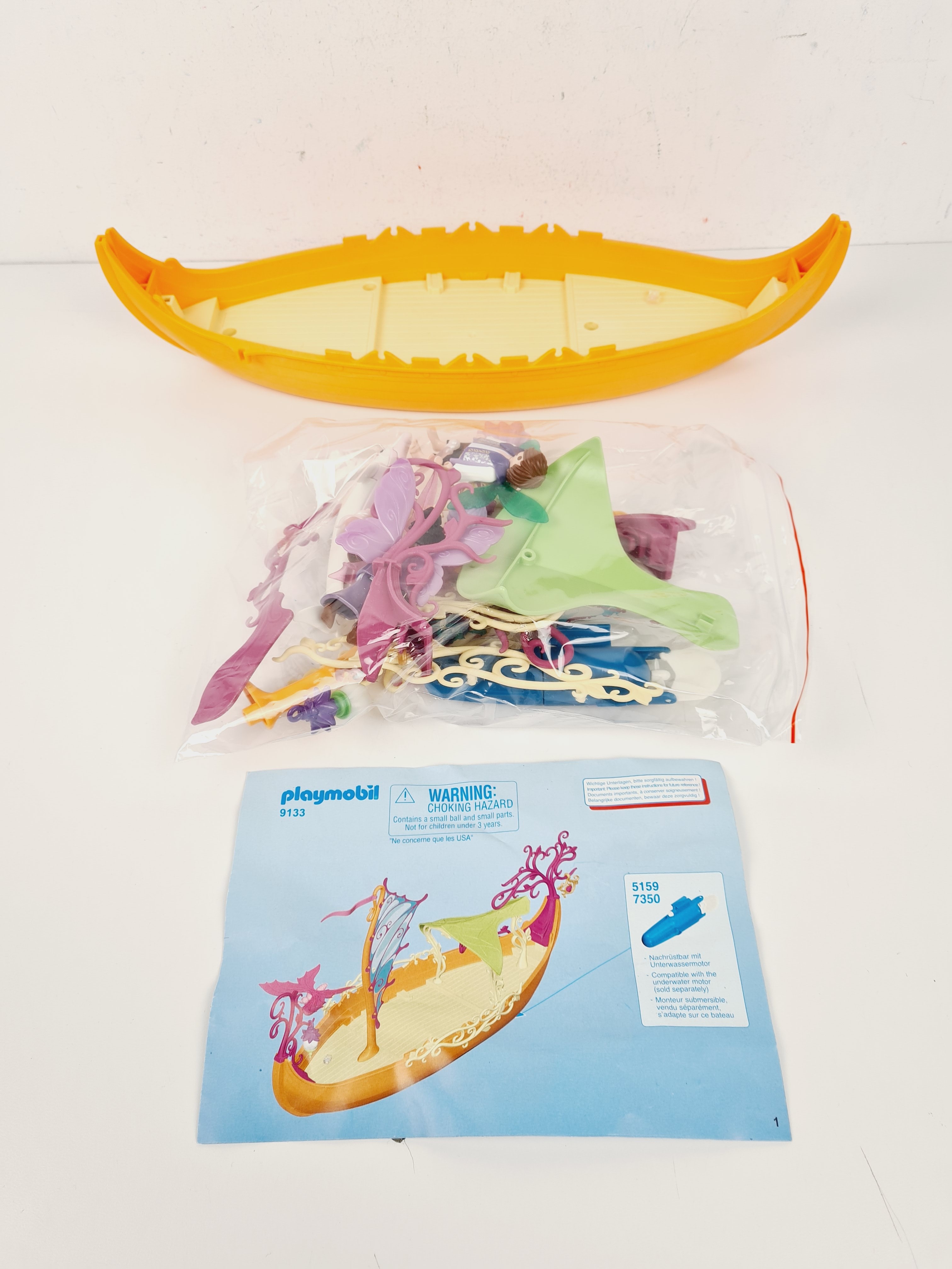 Playmobil 9133 Bateau des fées enchanté Fairies - Bon état - Photo 3